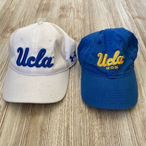 UCLA hat bundle, ucla mom hat, white and blue ucla dri-fit hat